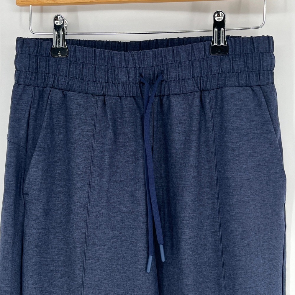 ZYIA‎ Active Unwind Joggers Navy Blue Drawstring Athleisure Pants S - Picture 4 of 8